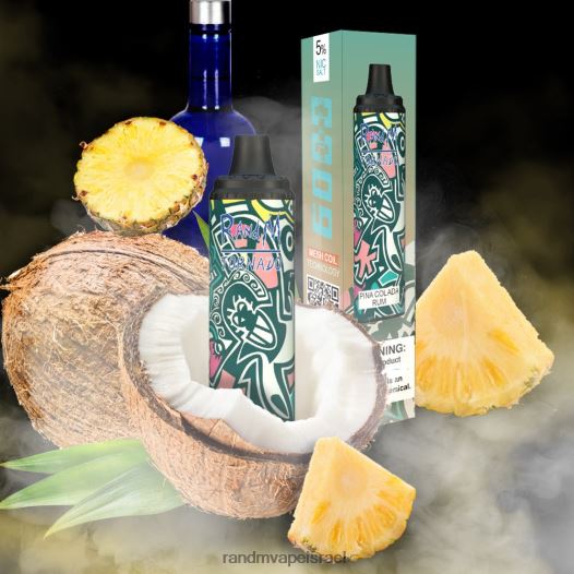 Tornado Vape Shop - RandM Tornado מכשיר vape pod בקרת זרימת אוויר 6000 1 יחידה BVXTB6290 קרח שופע