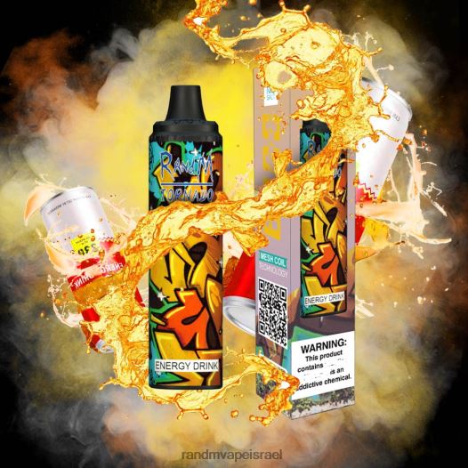 Tornado Vape Shop - RandM Tornado מכשיר vape pod בקרת זרימת אוויר 6000 1 יחידה BVXTB6290 קרח שופע