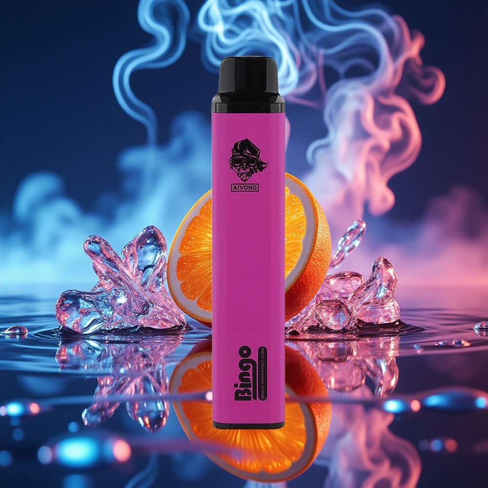 Aivono Aim Bingo 4000 תפוז פסיפלורה גויאבה 1000mAh