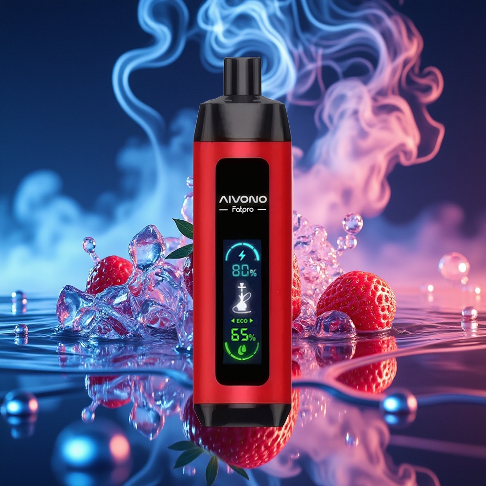 Aivono Aim Fatpro 22000 תות חבטות עם 5% ניקוטין