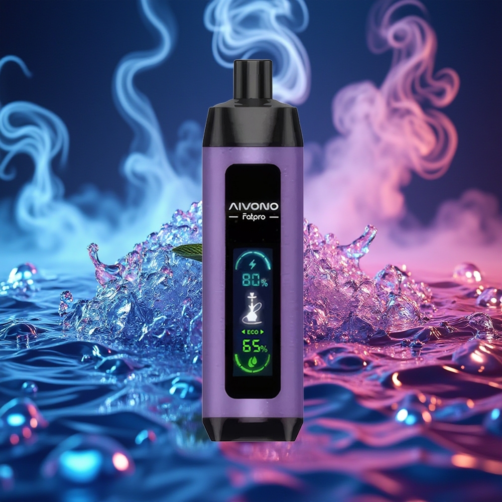 Aivono Aim Fatpro 22000 ענבים נענע גליצרין צמחי