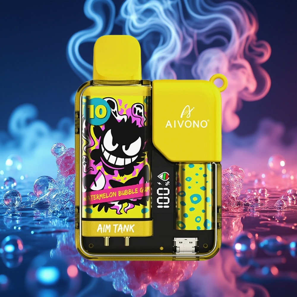 Aivono Aim Tank 9500 מסטיק אבטיח עם סוללת 650mAh