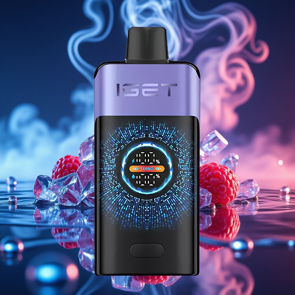 IGET ONE 12000 ענב פטל קרח עם סוללת 2700mAh