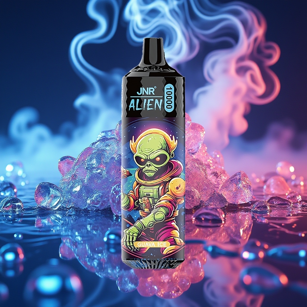 JNR Alien 10000 גויאבה קרח עם סוללת 850mAh