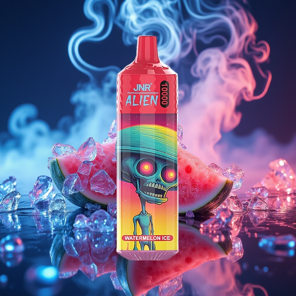 JNR Alien 10000 אבטיח קרח עם סוללת 850mAh