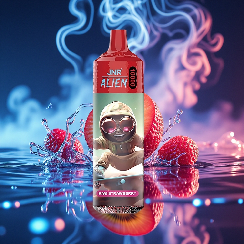 JNR Alien 10000 קיווי תות עם סוללה 850mAh
