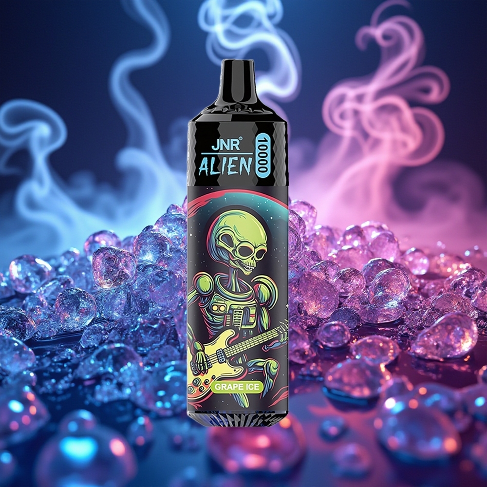 JNR Alien 10000 ענבי קרח עם סוללת 850mAh