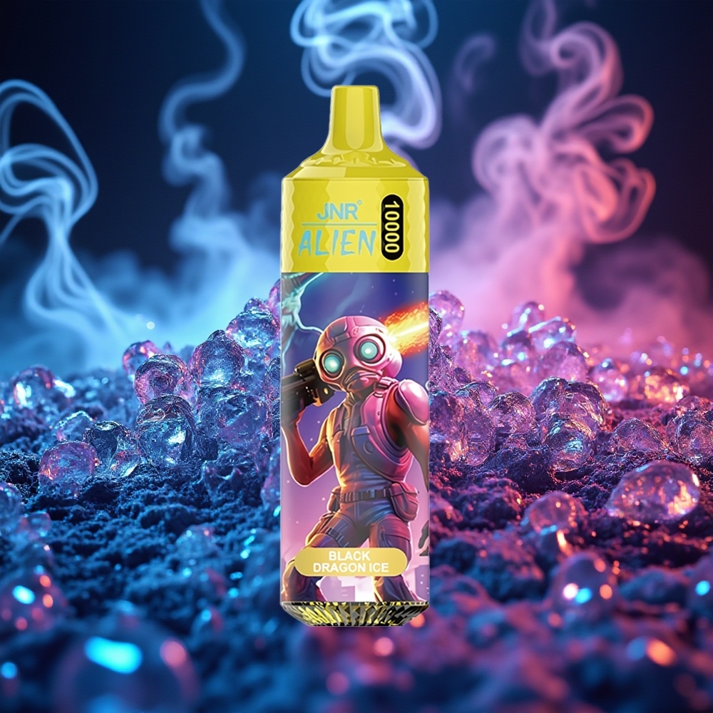 JNR Alien 10000 הדרקון השחור הקרח עם סוללת 850mAh