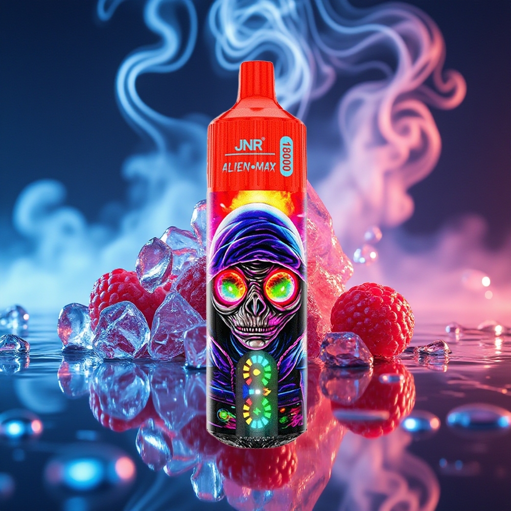 JNR Alien Max 18000 אבטיח פטל קרח עם סוללה כפולה