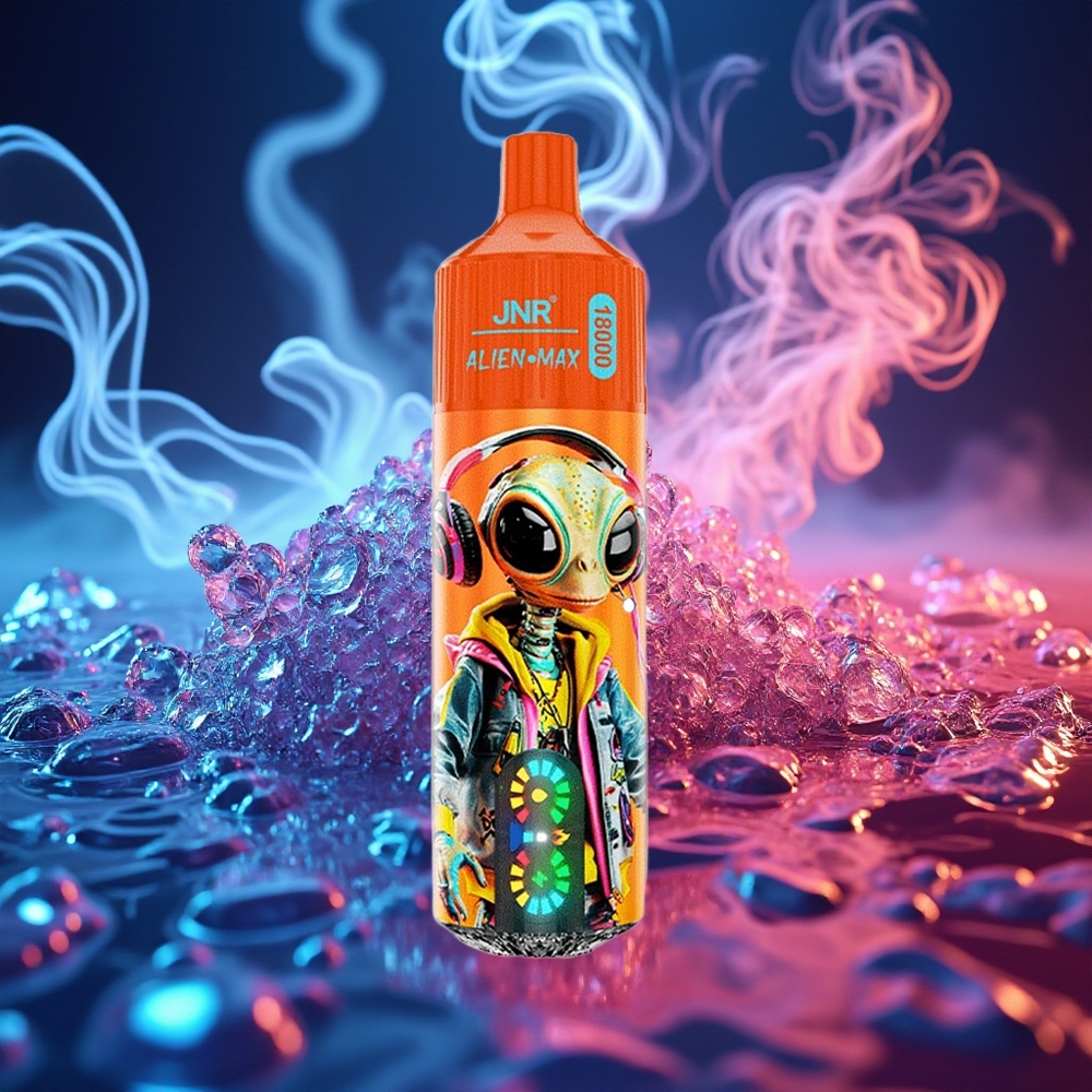 JNR Alien Max 18000 קולה דובדבן תוסס עם סוללה מהירה