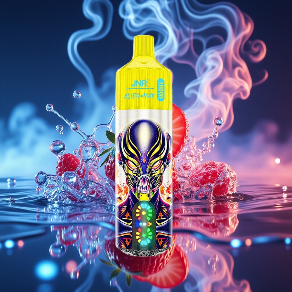 JNR Alien Max 18000 תות בננה תצוגת לד חכמה