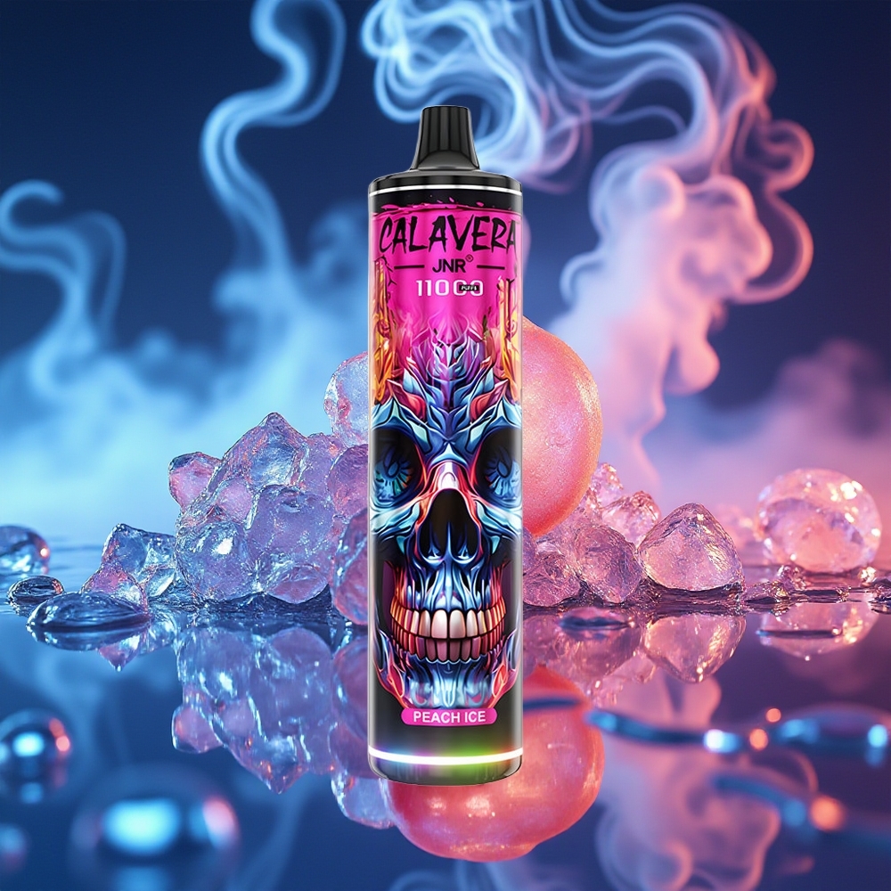JNR Calavera 11000 אפרסק קרח עם סוללת 850 mAh