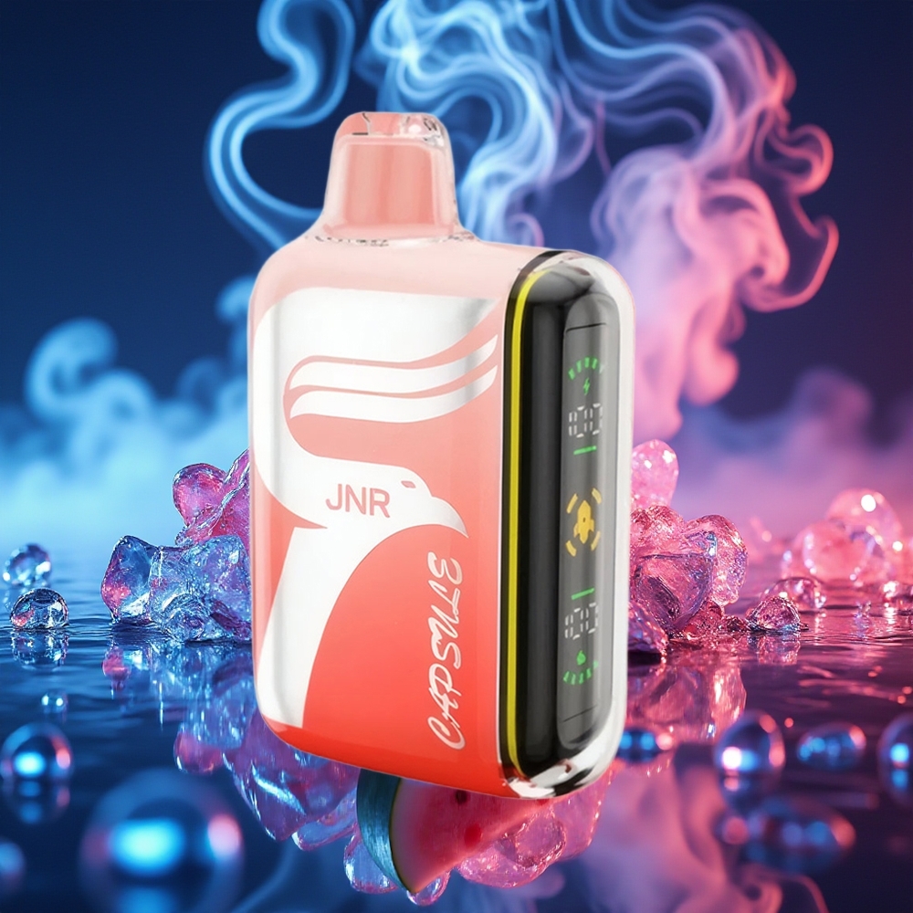JNR Capsule 15000 אבטיח בראז קרח דואל מסך