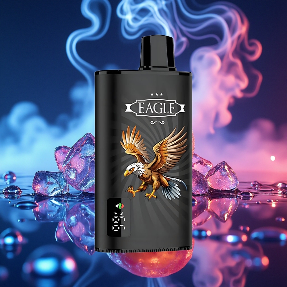 JNR EAGLE Smart 23000 גלידת מנגו דומדמניות שחורות עם סוללה 750mAh