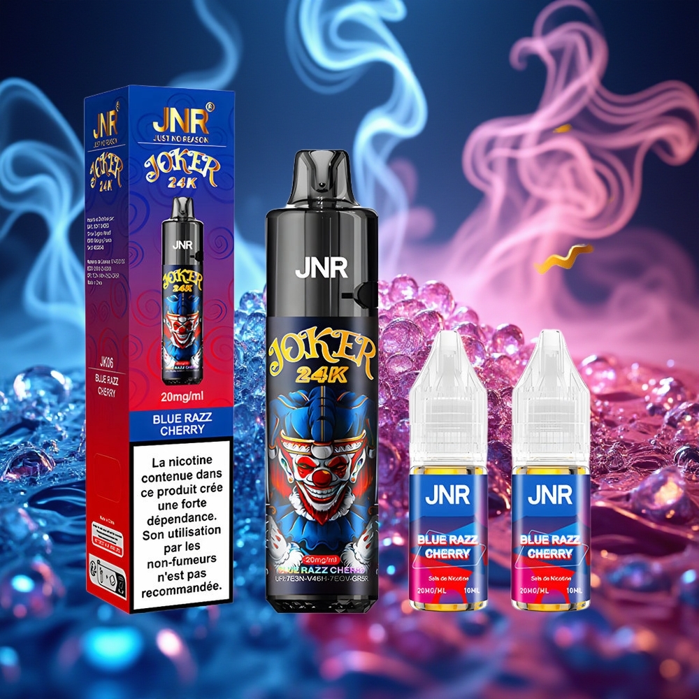JNR Joker 24K דובדבן ראז כחול עם סוללת 800mAh