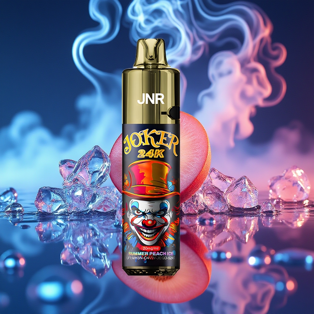 JNR Joker 24K קרח אפרסק קיצי עם טען מסוג C