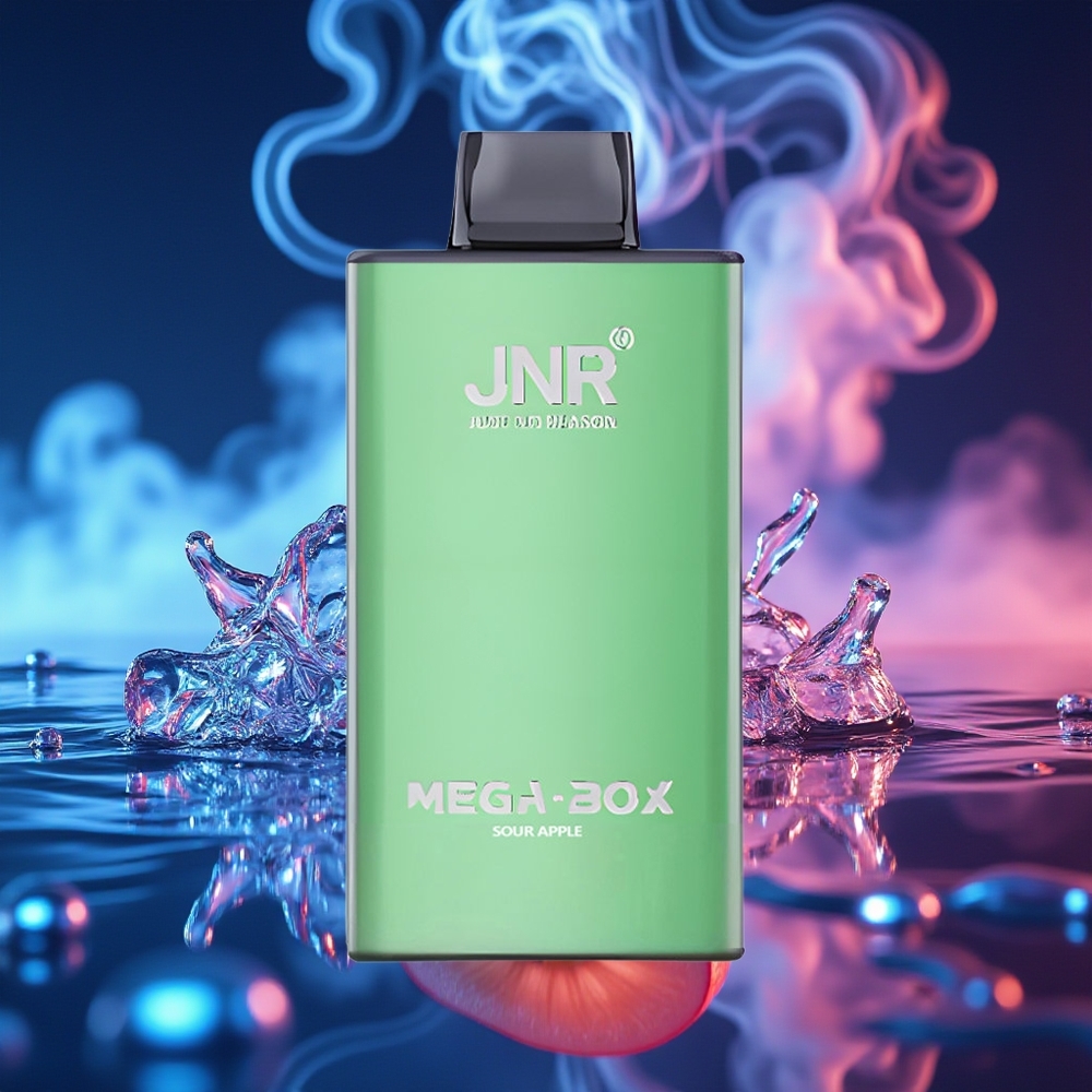 JNR Mega Box 25000 תפוח חמוץ 850mAh