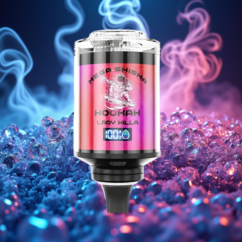 JNR Mega Shisha Hookah 100K ליידי קילה 2200mAh