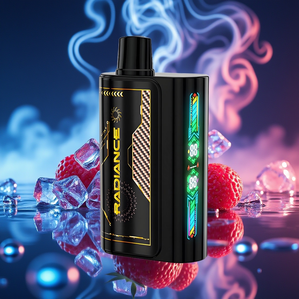 JNR Radiance 31000 תות פטל דובדבן קרח עם סוללה נטענת