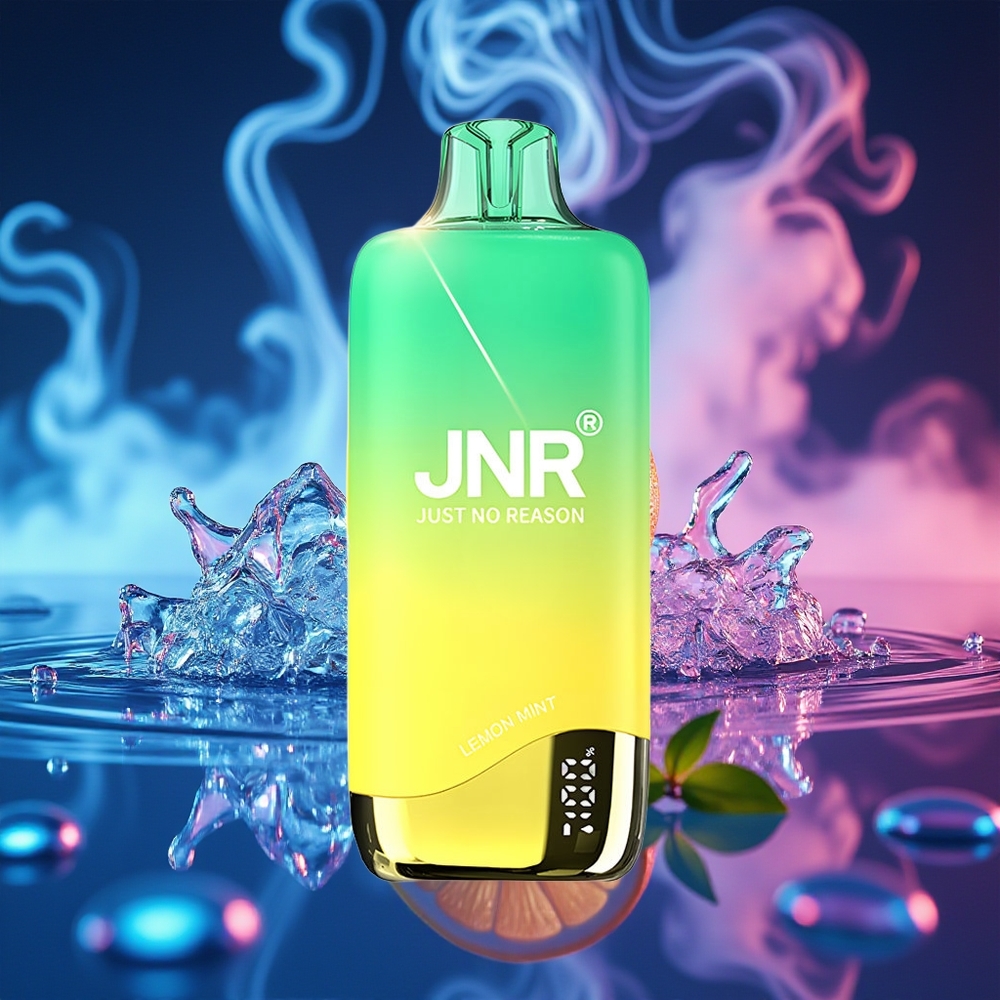 JNR Rainbow 10500 לימון נענע עם סוללה 600mAh