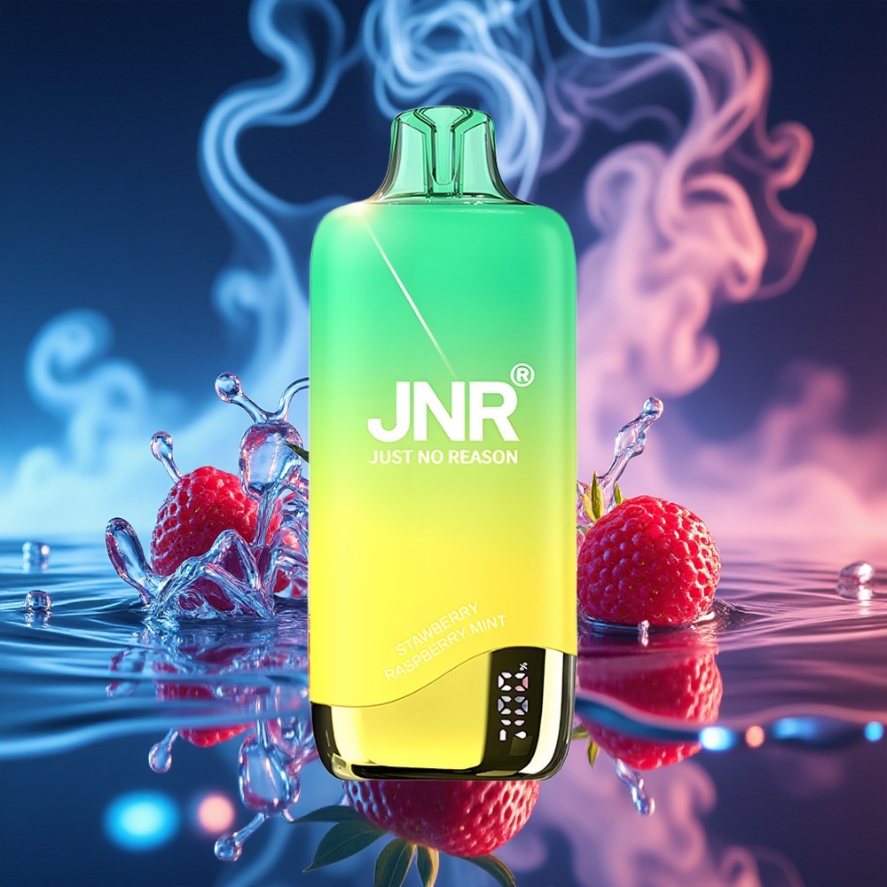 JNR Rainbow 10500 תות פטל נענע סוללה 600mAh