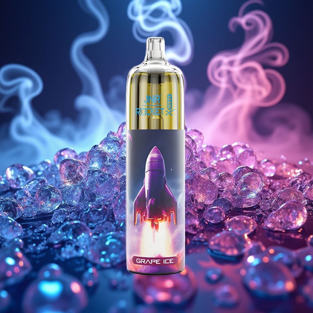 JNR Rocket-X 12400 קרח ענבים עם סוללה 850mAh