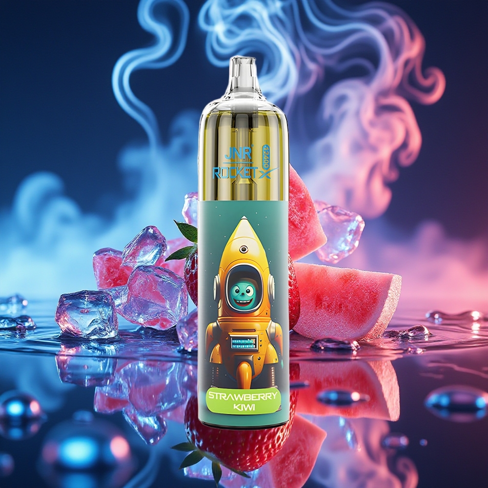 JNR Rocket-X 12400 תות אבטיח קרח עם סוללת 850mAh