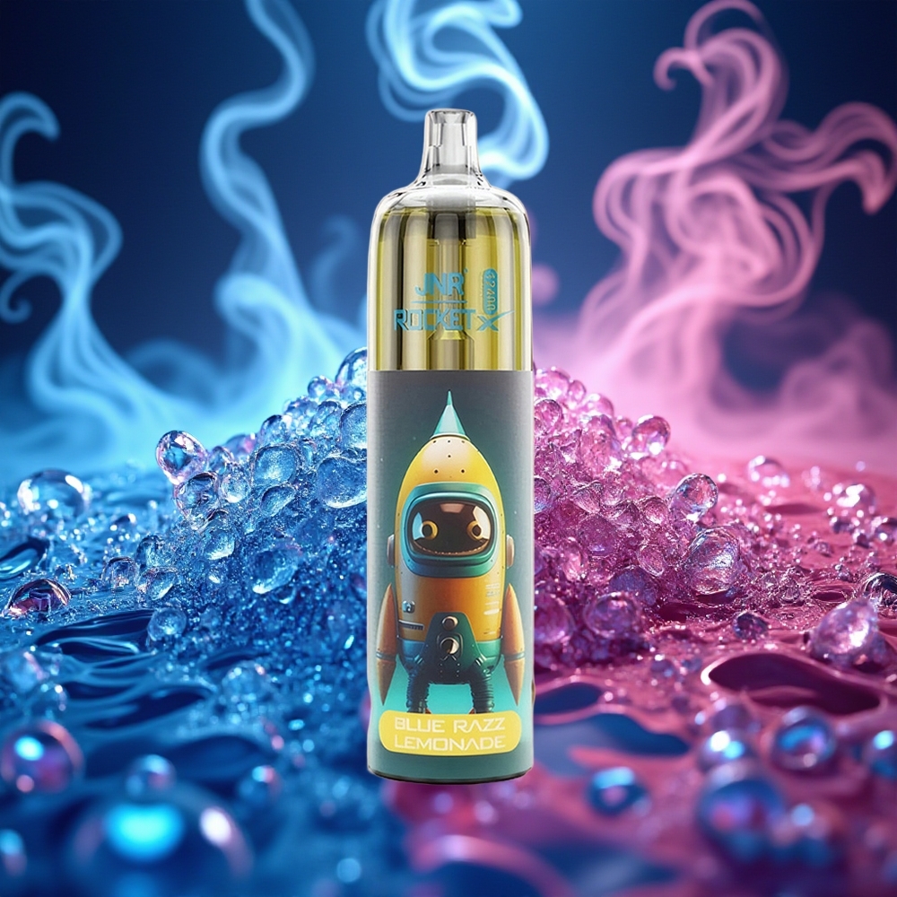 JNR Rocket-X 12400 לימונדת ראז כחולה עם סוללה 850mAh
