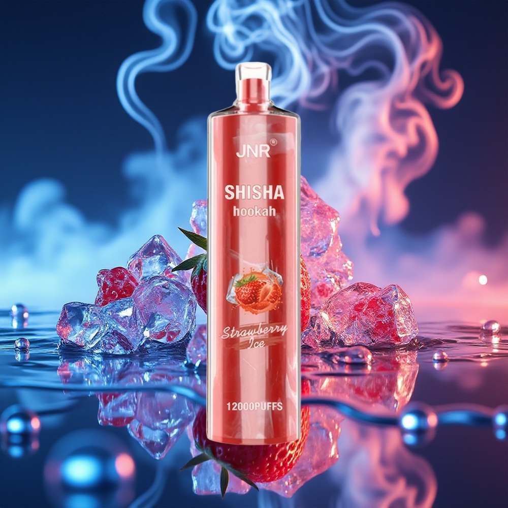 JNR Shisha Hookah 12000 תות קרח מסוג 24 מל