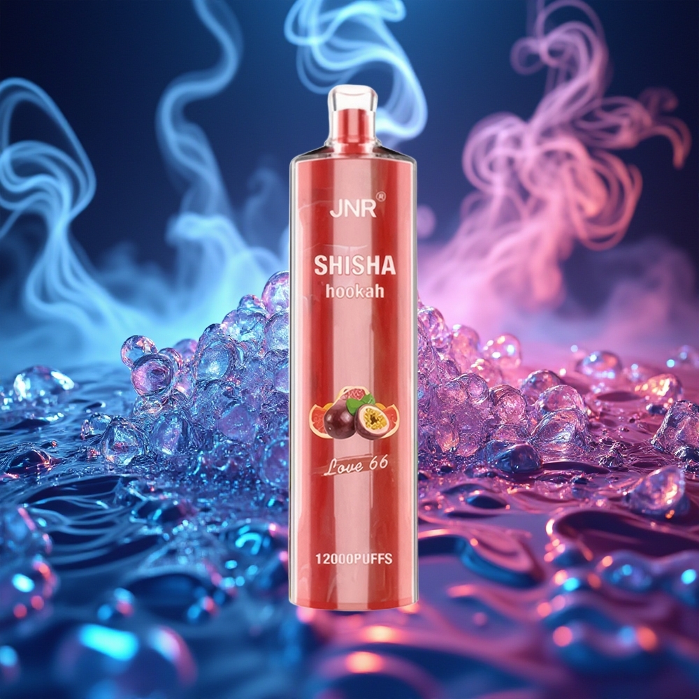 JNR Shisha Hookah 12000 אהבה 66 עם סוללת 750mAh