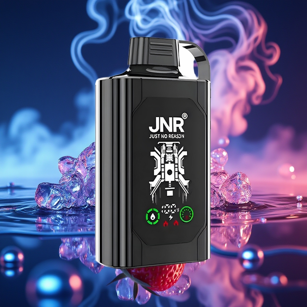 JNR Shisha Hookah Box 20500 תות ענבים עם סוללה 1000mAh