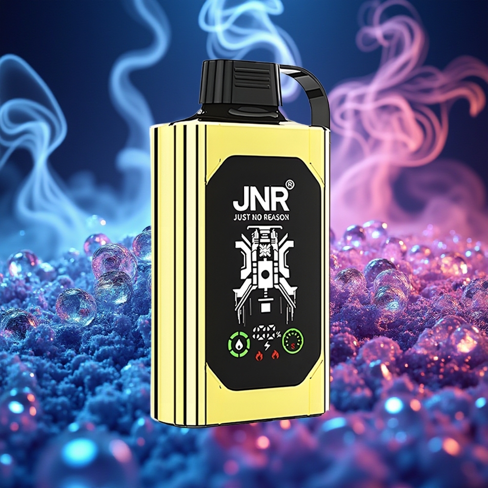 JNR Shisha Hookah Box 20500 בלו-ברי קרח עם סוללה כפולה
