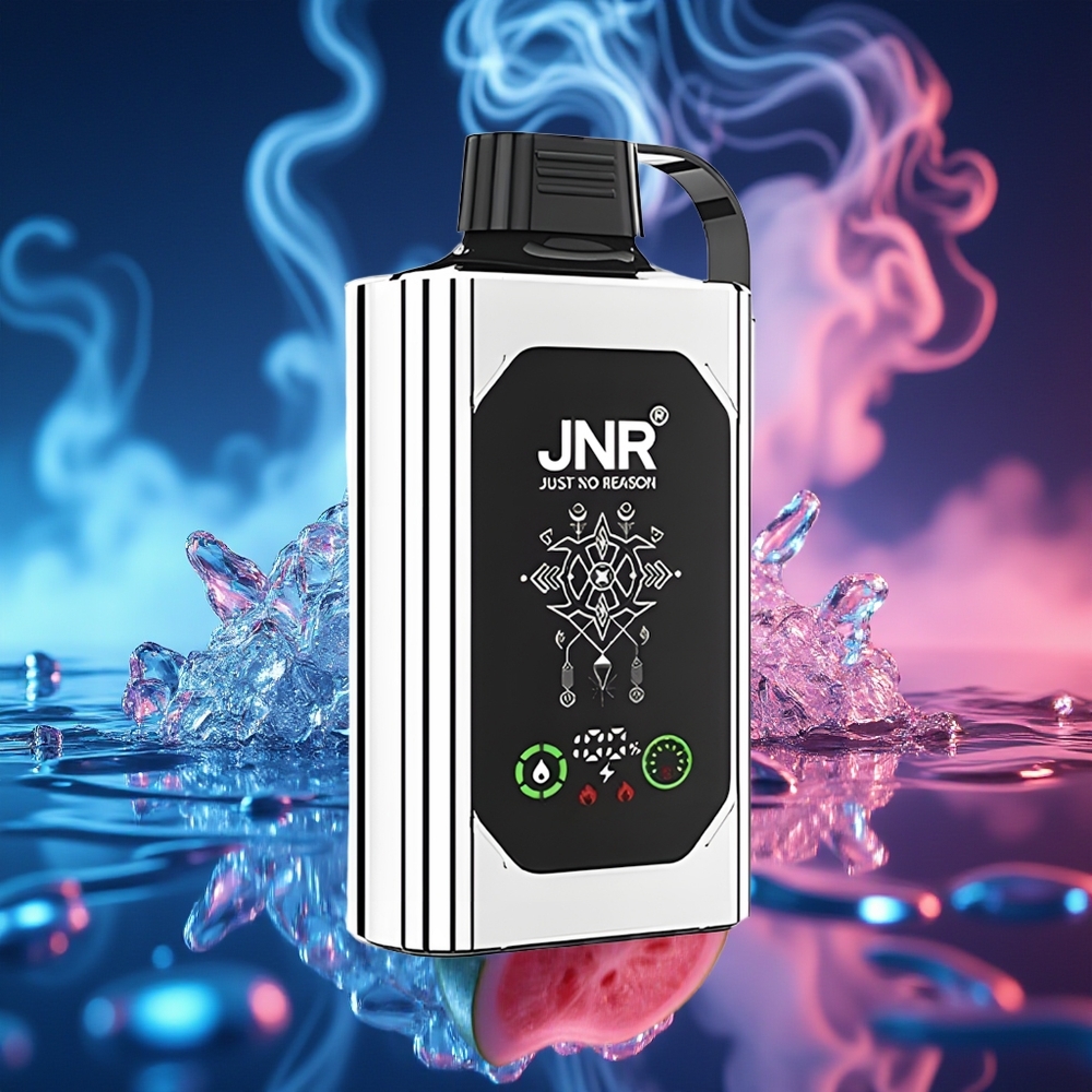 JNR Shisha Hookah Box 20500 מנטה אבטיח כפול עם סוללה כפולה
