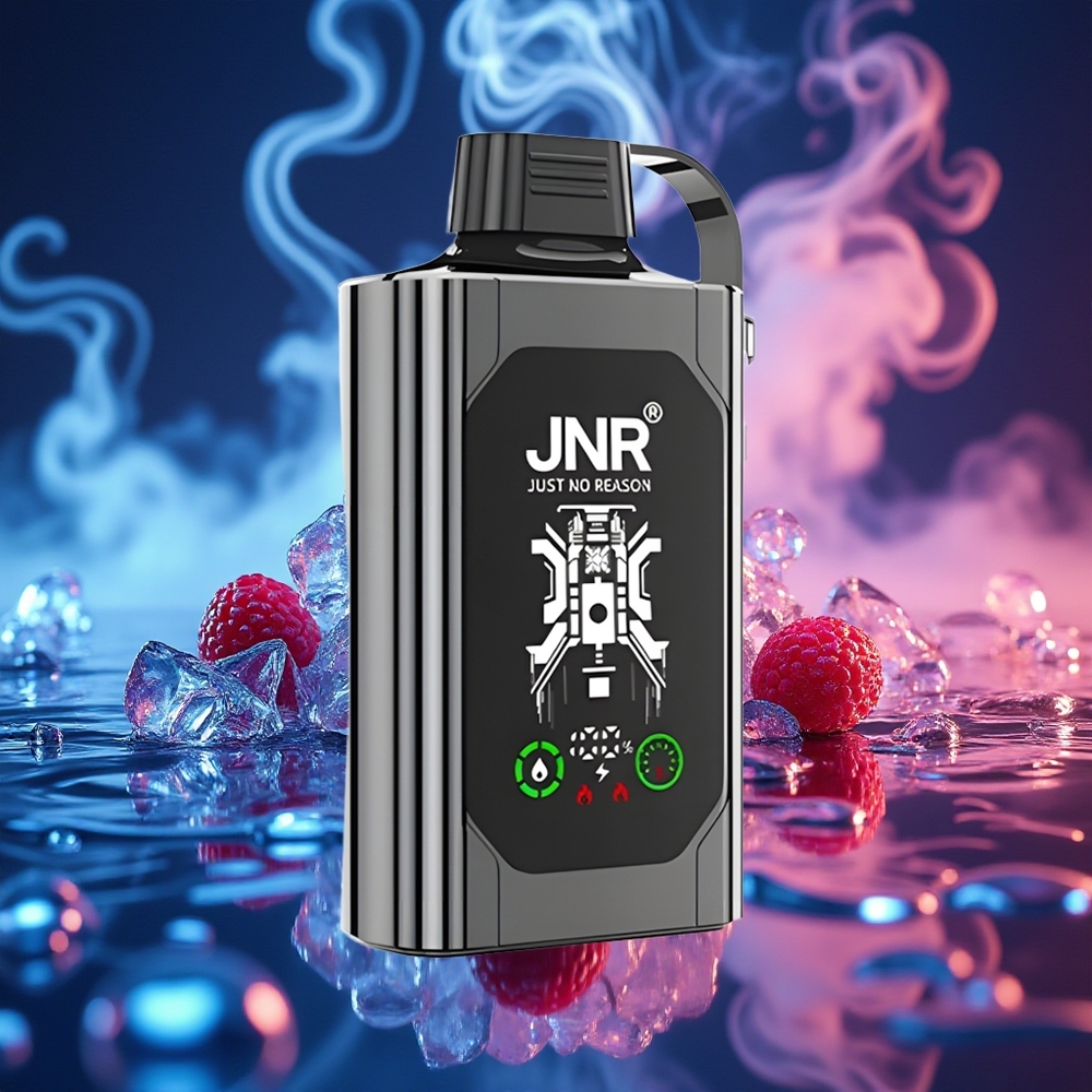 JNR Shisha Hookah Box 20500 גלידת פירות יער מעורבבת עם סליל כפול