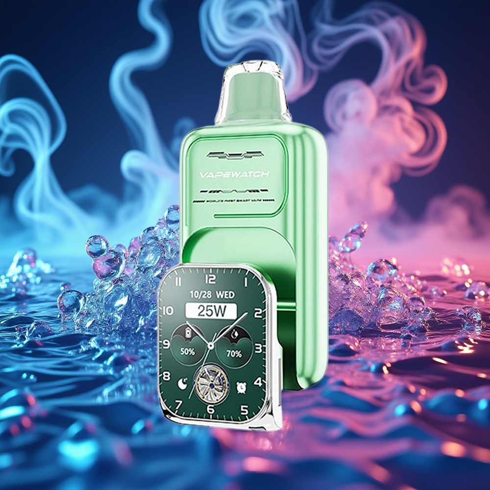 JNR VapeWatch 30000 מינט מיאמי סוללה 1000mAh