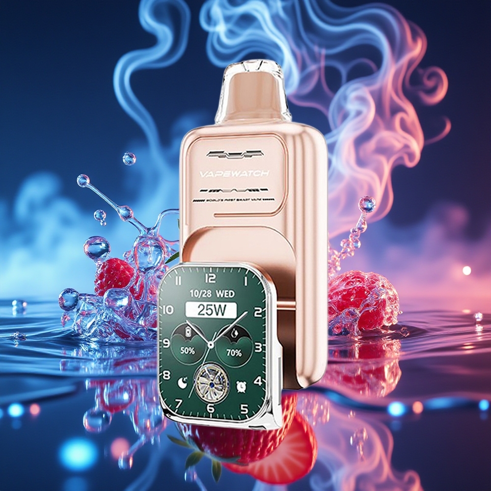 JNR VapeWatch 30000 תות בננה סוללה 1000mAh
