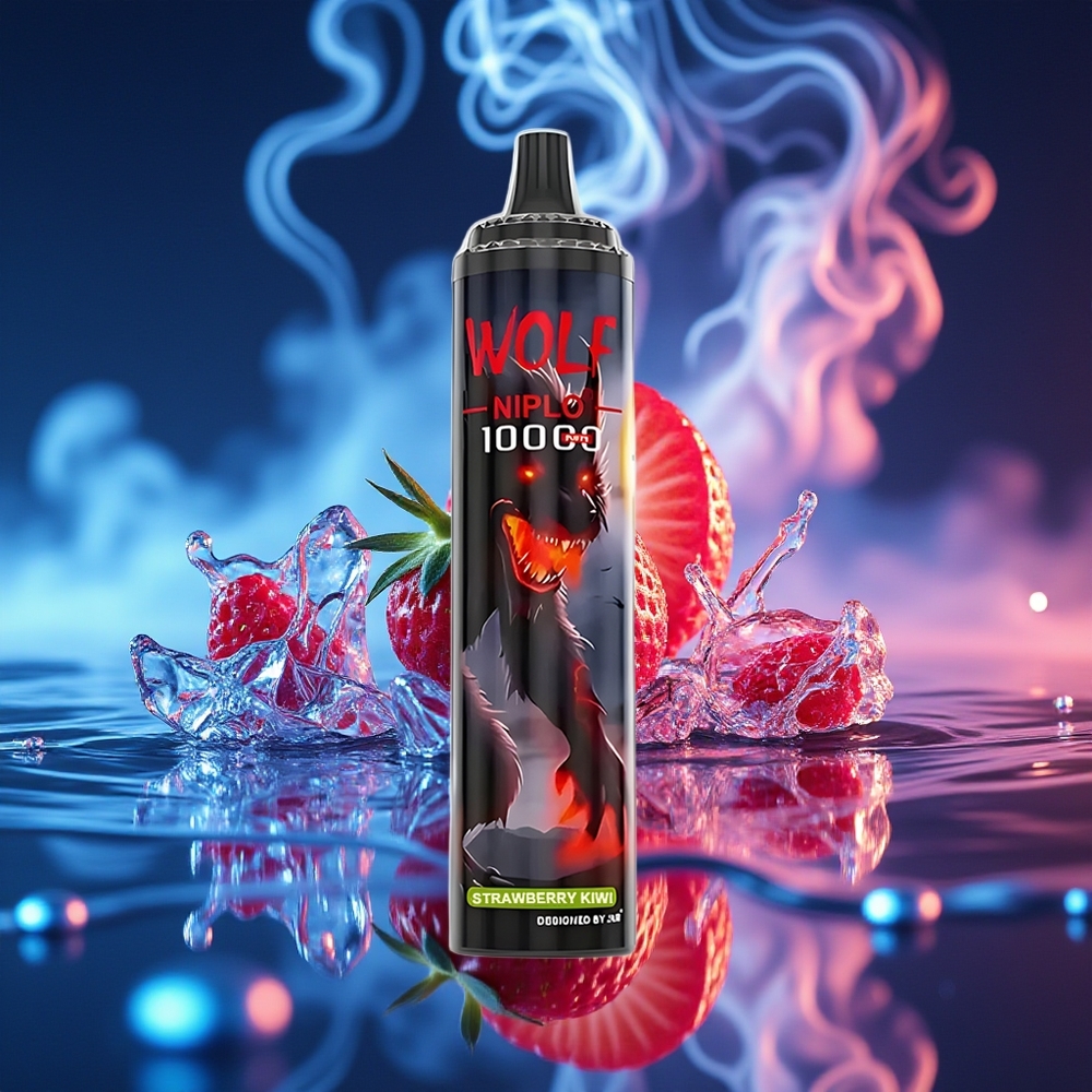 JNR Wolf Niplo 10000 תות קיווי סוללה 650mAh