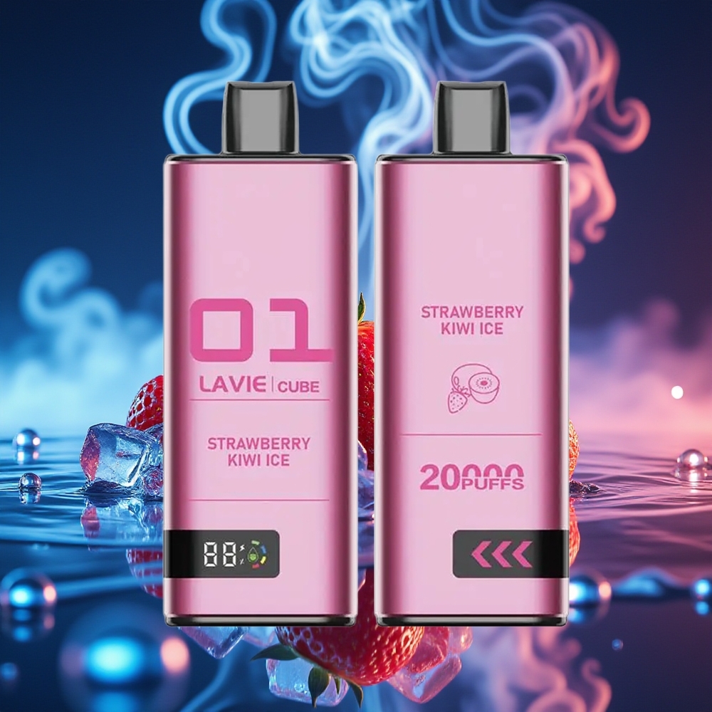 Lavie Cube 20000 תות קיווי קרח עם 28 מל