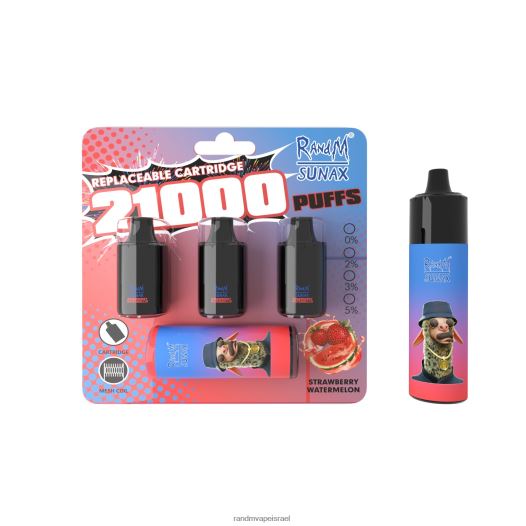 Tornado Vape Shop - RandM Sunax 21000 תרמיל בקרת זרימת אוויר להחלפה מכשיר vape 1 יחידה BVXTB6270 תערובת פירות יער
