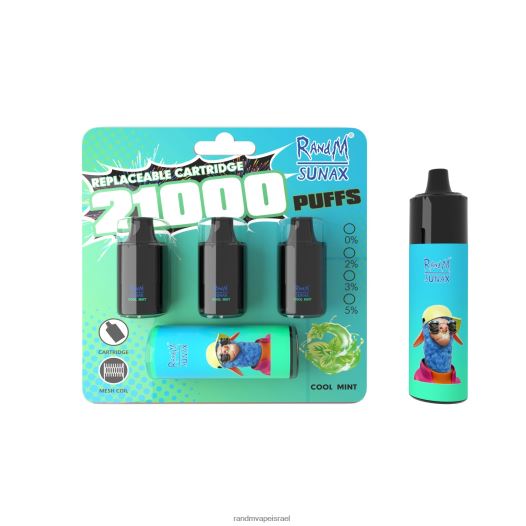 Tornado Vape Shop - RandM Sunax 21000 תרמיל בקרת זרימת אוויר להחלפה מכשיר vape 1 יחידה BVXTB6270 תערובת פירות יער