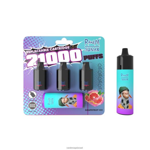 Tornado Vape Shop - RandM Sunax 21000 תרמיל בקרת זרימת אוויר להחלפה מכשיר vape 1 יחידה BVXTB6270 תערובת פירות יער