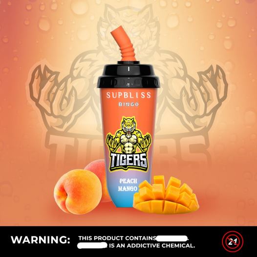 Tornado Vape Shop - RandM Supbliss Bingo מכשיר vape pod 8000 יחידה BVXTB6260 לימון ורוד