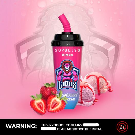 Tornado Vape Shop - RandM Supbliss Bingo מכשיר vape pod 8000 יחידה BVXTB6260 לימון ורוד