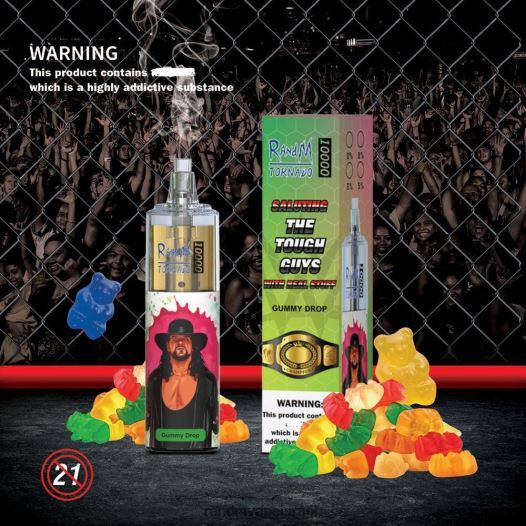 RandM Tornado Jerusalem - RandM Tornado 10,000 מכשיר vape בקרת זרימת אוויר 1 יחידה BVXTB6113 כחול ראז