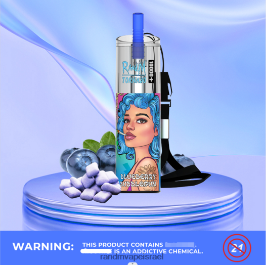 RandM Vape Factory - RandM Tornado 10000 פלוס בקרת זרימת אוויר מכשיר vape 1 pc BVXTB678 תערובת פירות יער