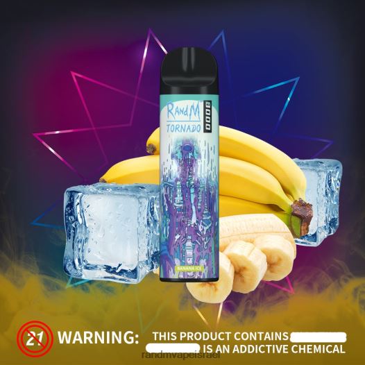 RandM Shop Discount - RandM Tornado מכשיר vape בקרת זרימת אוויר 8000 1 יחידה BVXTB6237 קרח כחול razz