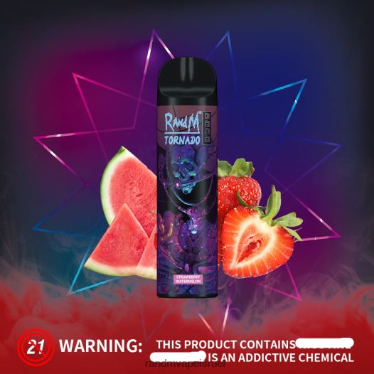 RandM Shop Discount - RandM Tornado מכשיר vape בקרת זרימת אוויר 8000 1 יחידה BVXTB6247 קרח בננה