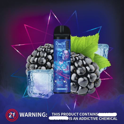 RandM Shop Discount - RandM Tornado מכשיר vape בקרת זרימת אוויר 8000 1 יחידה BVXTB6247 קרח בננה