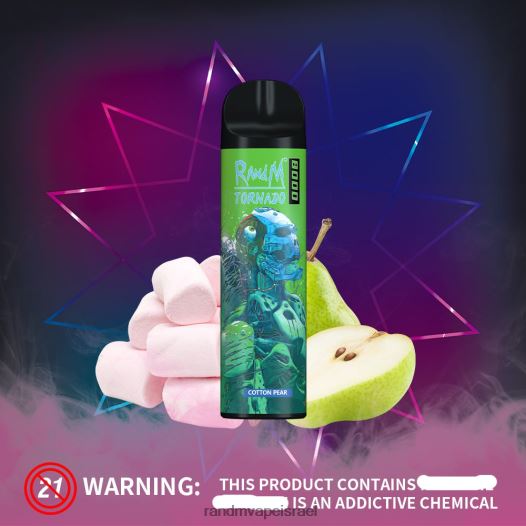 RandM Shop Discount - RandM Tornado מכשיר vape בקרת זרימת אוויר 8000 1 יחידה BVXTB6247 קרח בננה