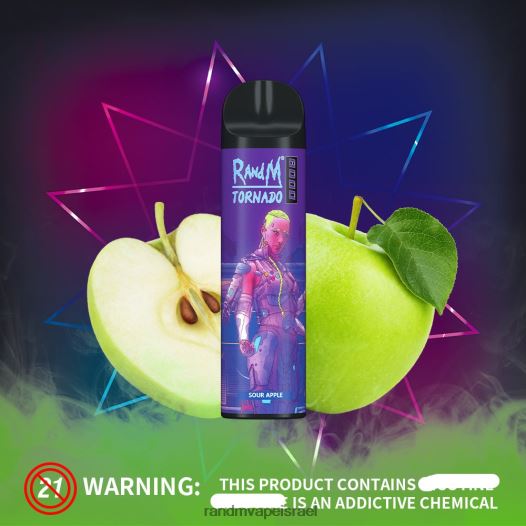 RandM Shop Discount - RandM Tornado מכשיר vape בקרת זרימת אוויר 8000 1 יחידה BVXTB6247 קרח בננה